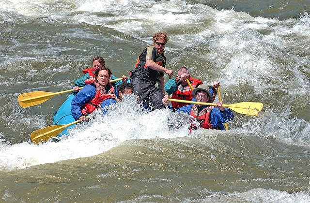 Rafting en León
